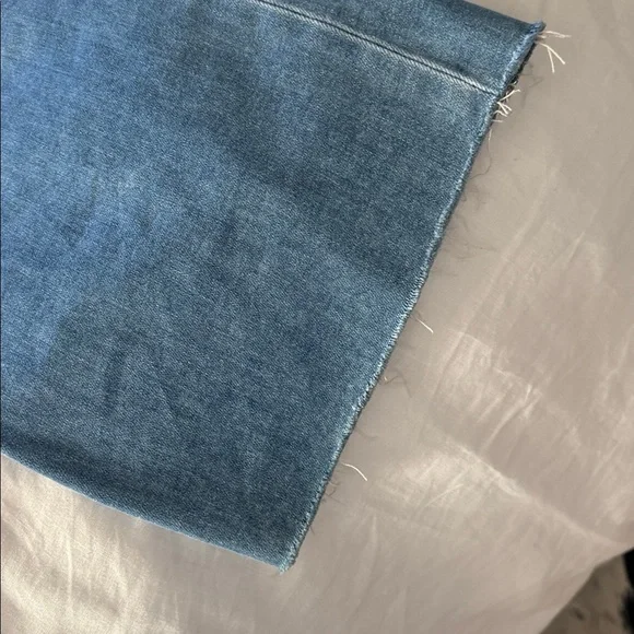 PAIGE Light Blue Flare Jeans - Picture 6 of 12